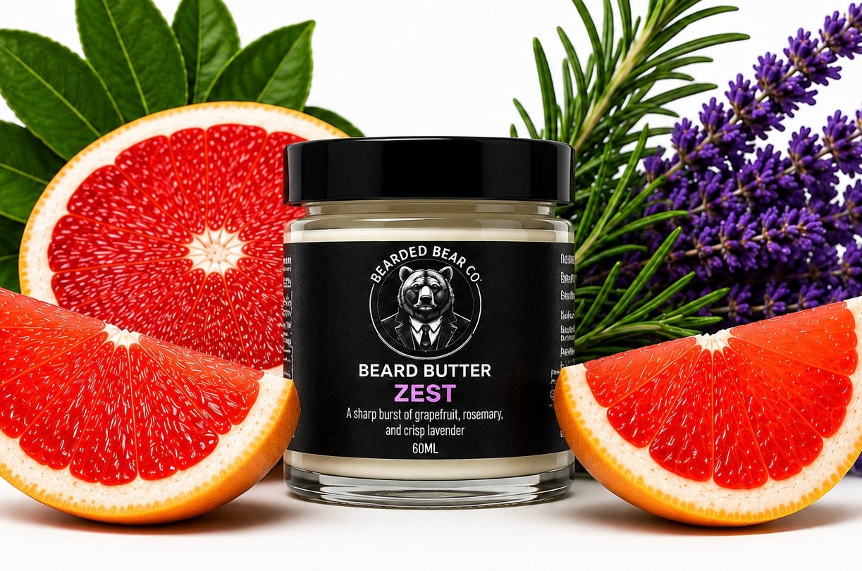 Beard Butter - Zest - Lavender & Pink Grapefruit