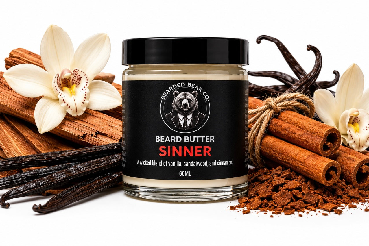 Beard Butter - Sinner - Cinnamon Vanilla & Sandalwood