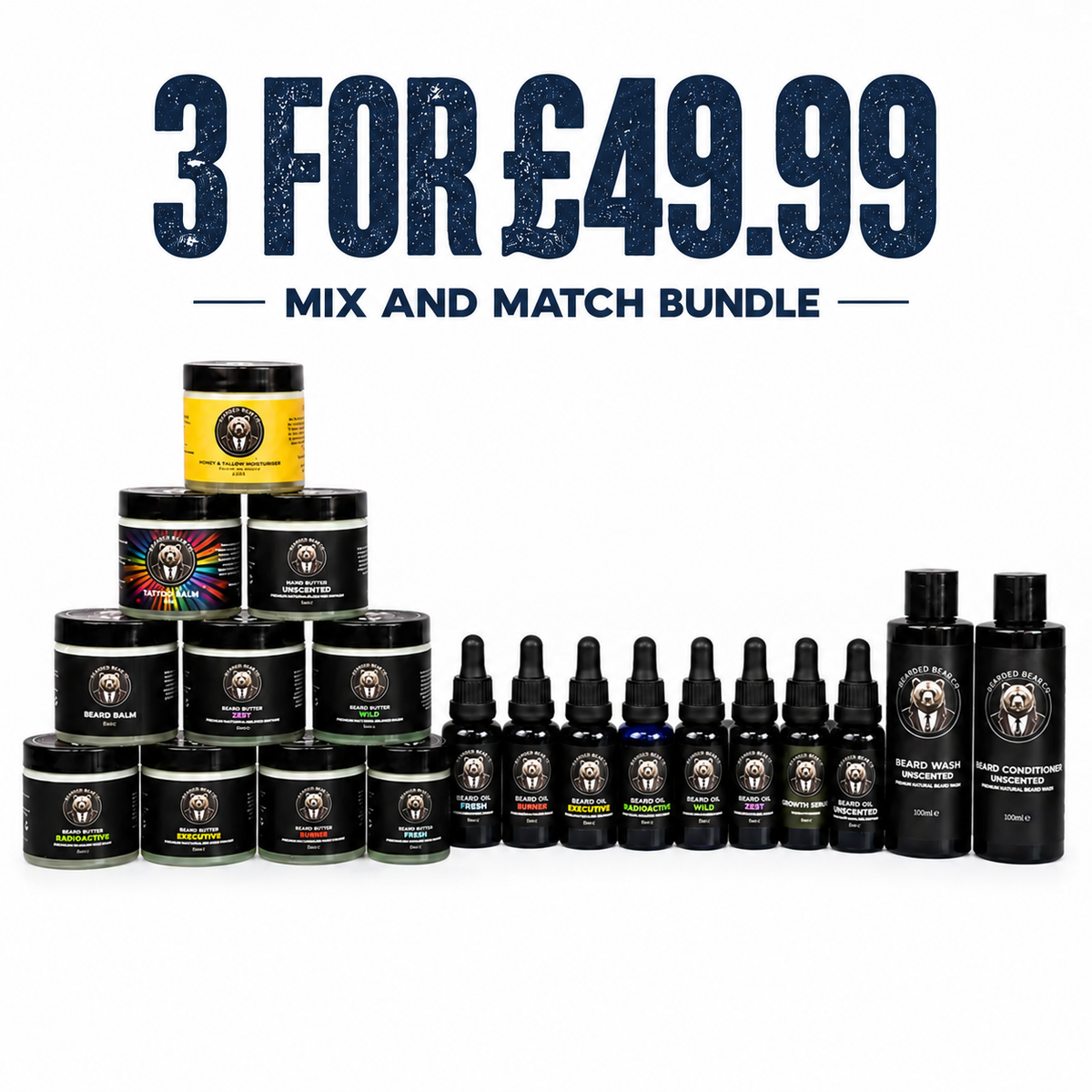 3 for £49.99 Bundle