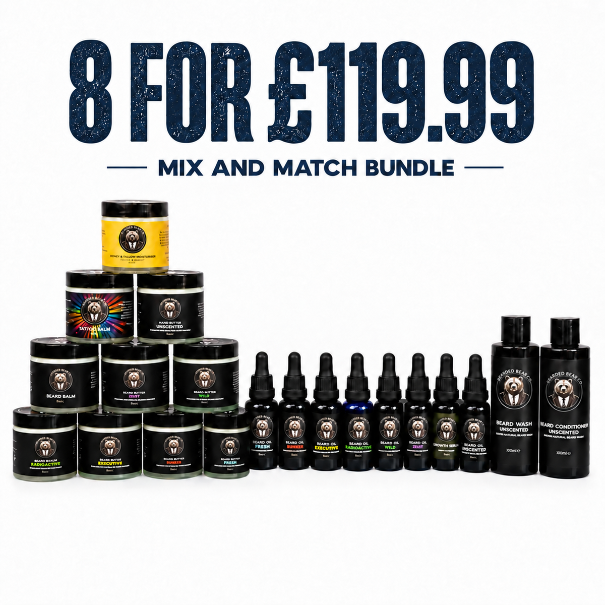 8 for £119.99 Bundle